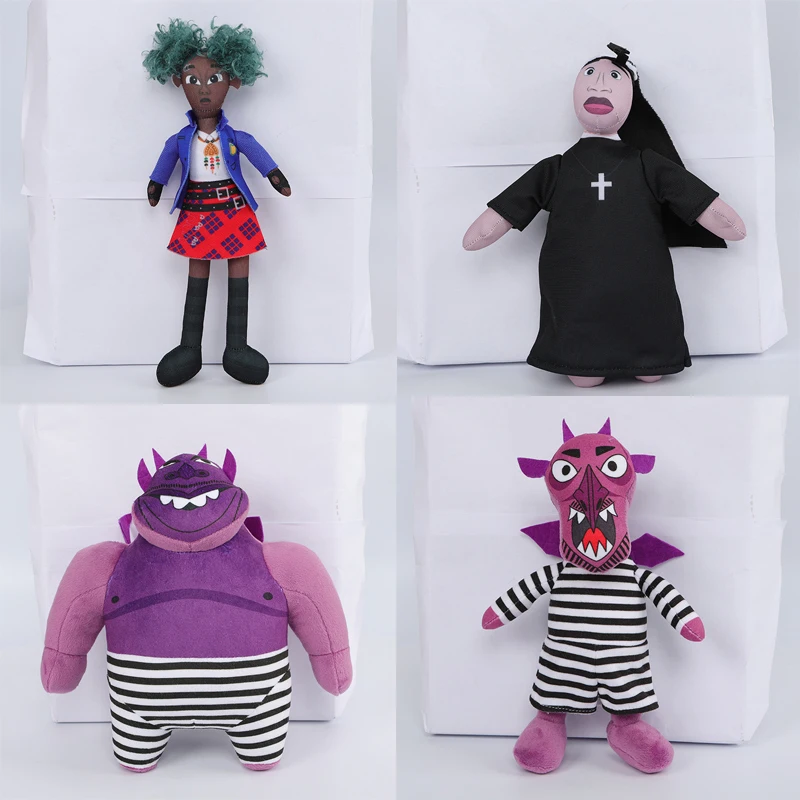 

Анимационная пленка WENDELL & WILD Devil, плюшевая игрушка, дьявол, мягкие куклы, праздничный подарок для детей, 25-30 см