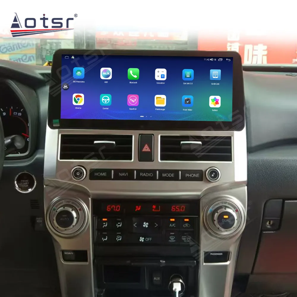 Автомобильный радиоприемник CarPlay для Toyota 4Runner 2009-2015 автомобильный видеоплеер
