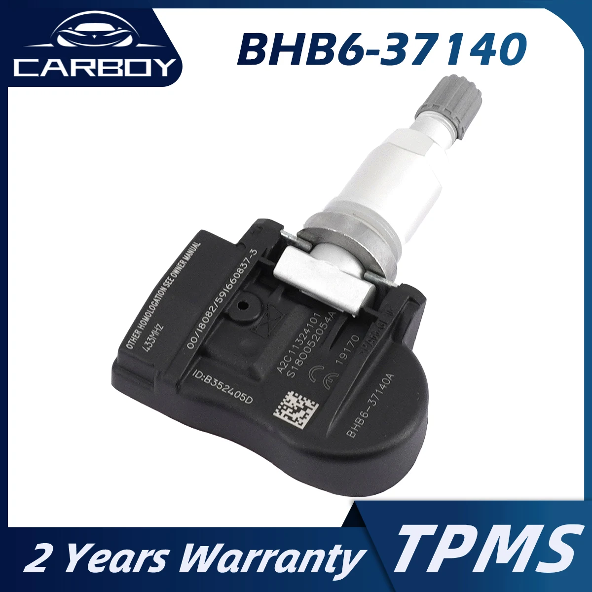 Флуоресцентный датчик TPMS для Mazda 2 3 5 6, флуоресцентная лампа 124, Spider Alfa Romeo Spider BBP37140B