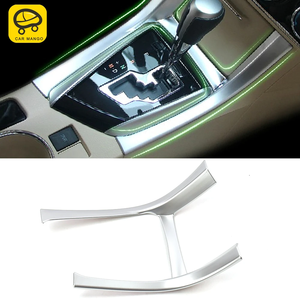 

CarMango автомобильные аксессуары для Toyota Corolla E170 2013-2018 молдинг Центральная переключение передач Панель отделка наклейка крышка рамка украшение