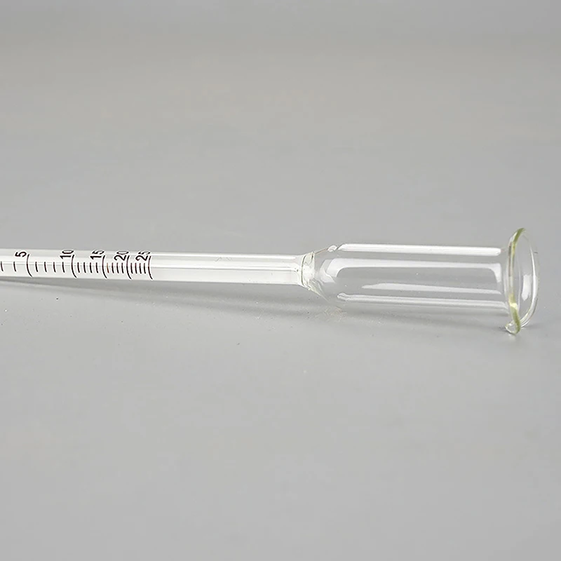 Прозрачный спирометр для измерения вина фруктов и рисового со шкалой 0-25 градусов