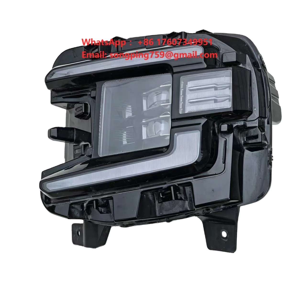 Фото Подходит для Changan Deepal G318. Оригинальные восстановленные фары в сборе. Левая и правая светодиодные фары с линзами. №1