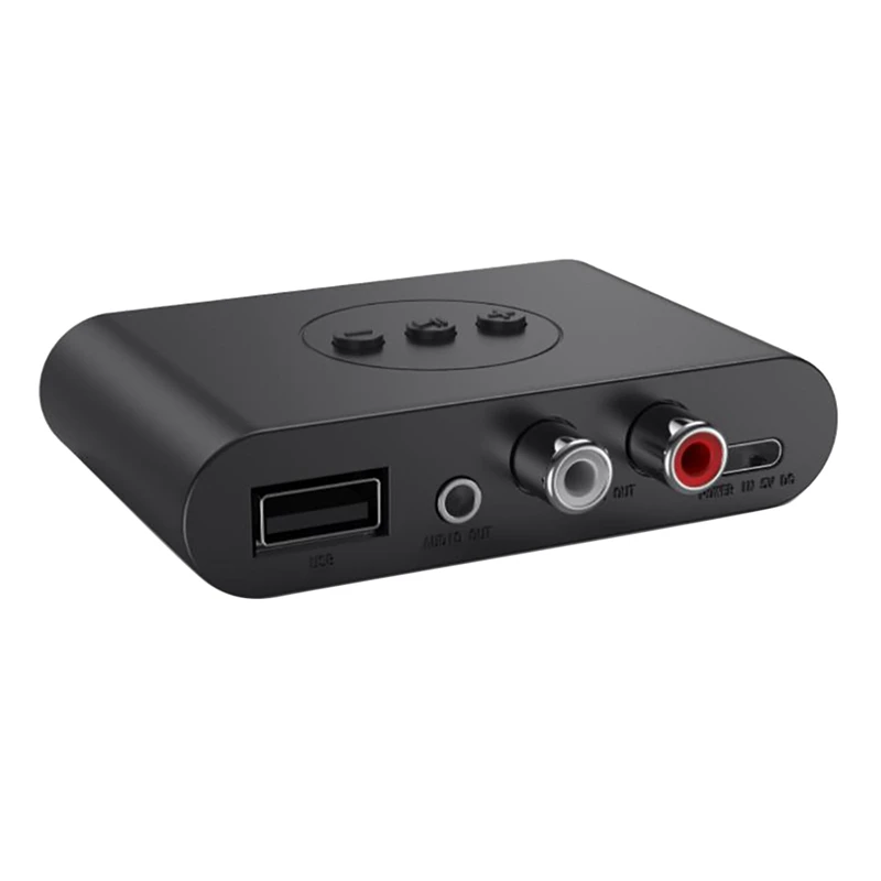 

B21 Bluetooth 5.0 Audio Receiver U Disk RCA 3.5Mm Jack AUX Stereo Music Wireless Adapter With Mic For TV Car Kit Speaker