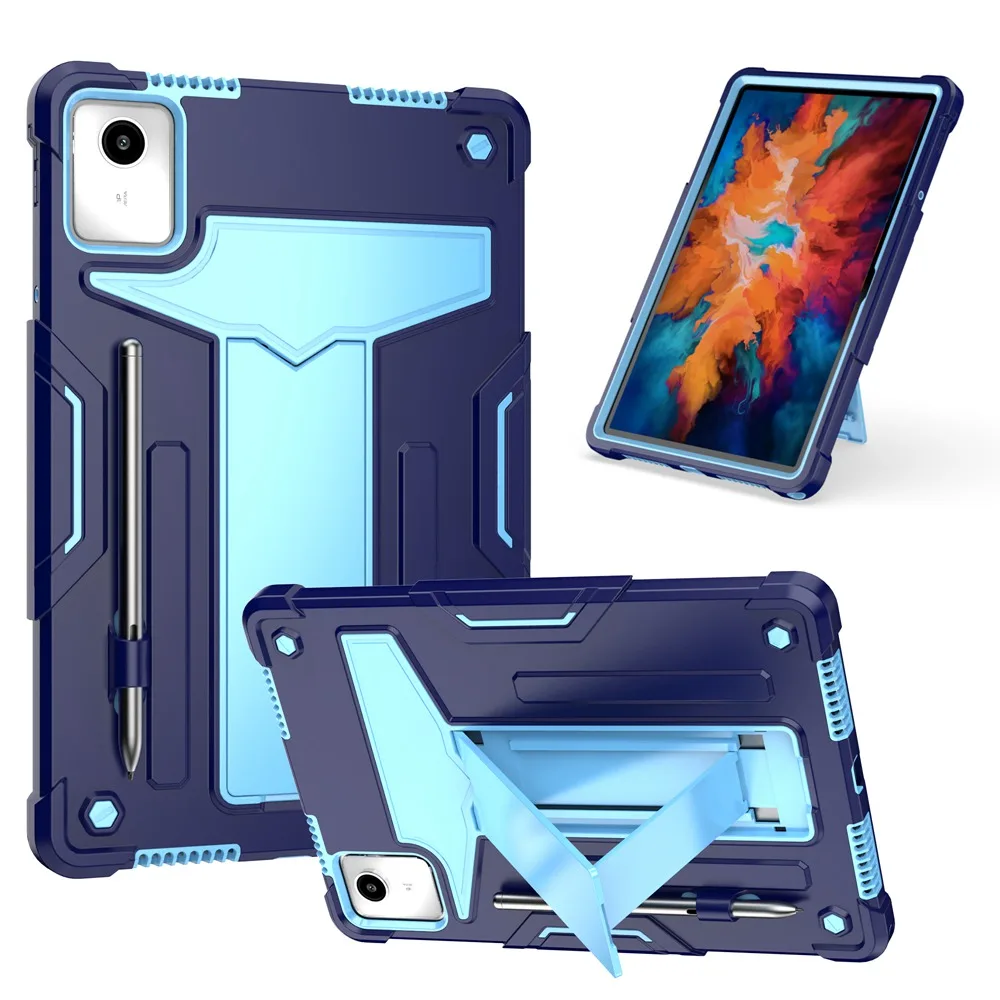 Чехол для Lenovo Tab M11 HD 11 дюймов TB-330FU 2024 противоударный детский чехол из ТПУ + ПК Xiaoxin