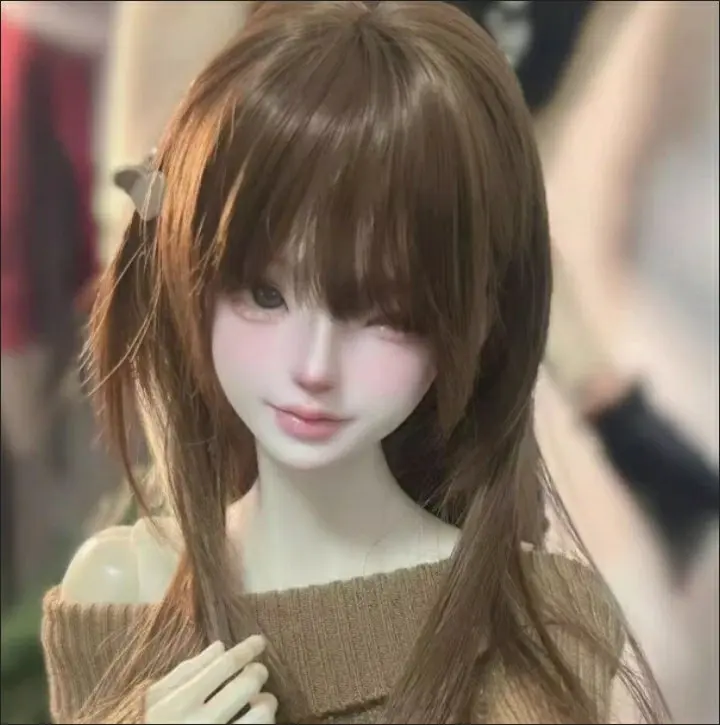 Фото Аксессуары для кукол: шарнирные куклы 1/6, 1/4, 1/3 YOSD, MSD, BJD, парик для мальчика/девочки, длинный парик, игрушка №5