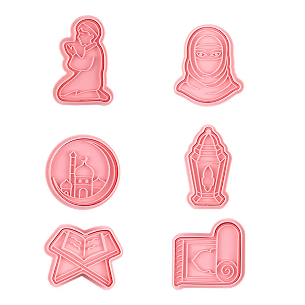 

6pcs Tool DIY Cookie Mold Biscuit Mold Biscuit Mold DIY Mold Ramadan Biscuit Mold