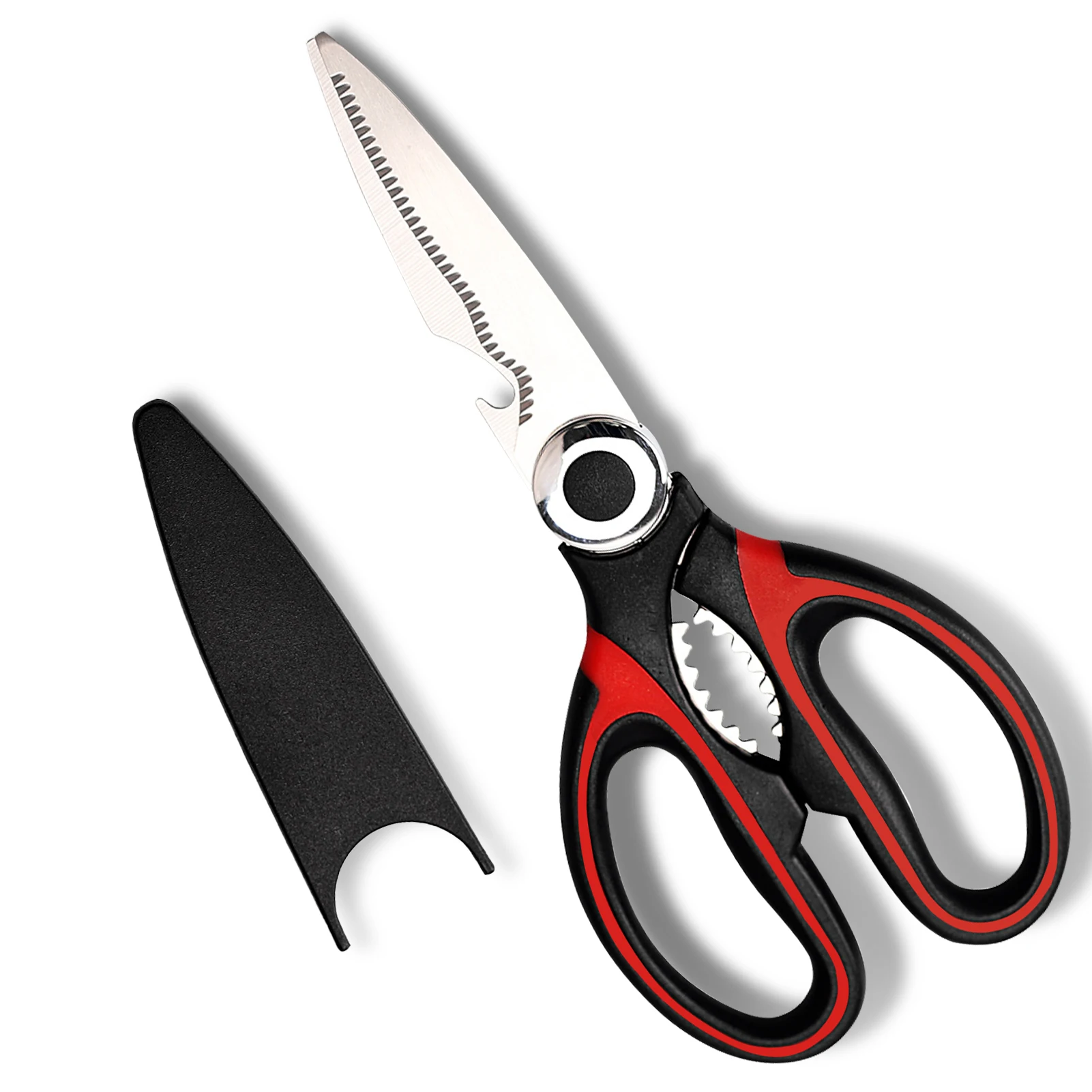 Kitchen Shears Kitchen Shears Seafood Scissors Stainless Steel Multi-function Scissors For Food Chicken Poultry Fish Pizza Herbs