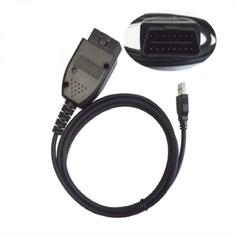 Diagnostic Cable OBD OBD2 VCDS Fault Vagcom Support to Car till 2022.3.0 English Russian Italy French Czech ATMEGA162 | Автомобили и