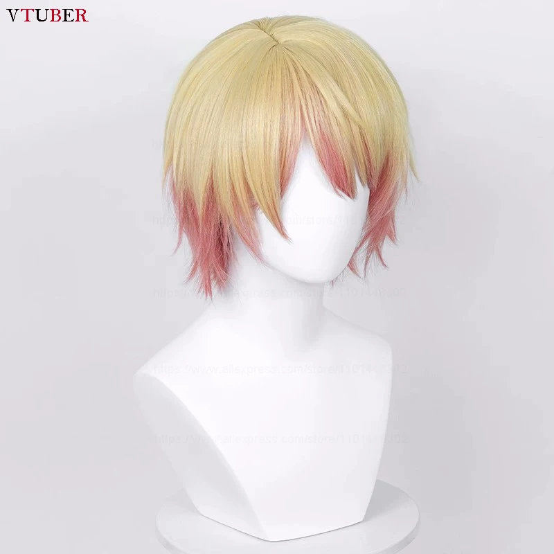 Синтетический парик для косплея Tenma Tsukasa 30 см