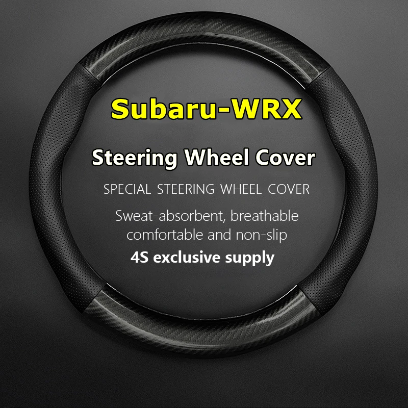 

No Smell Thin For Subaru WRX Steering Wheel Cover Fit STI Diamond 2019 S4 Type RA-R RA 2018 S208 2017 TS 2017 SportVita 2016