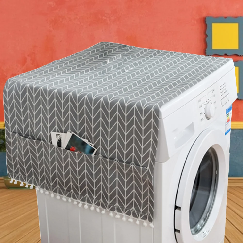 

Coverdryer Washer Fridge Refrigerator Protector Cloth Machine Washing Coversanti Slipstoragemat Home