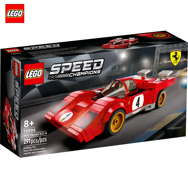 LEGO®Набор скоростных чемпионов 76906 1970 Ferrari 512 M (291 шт.) |