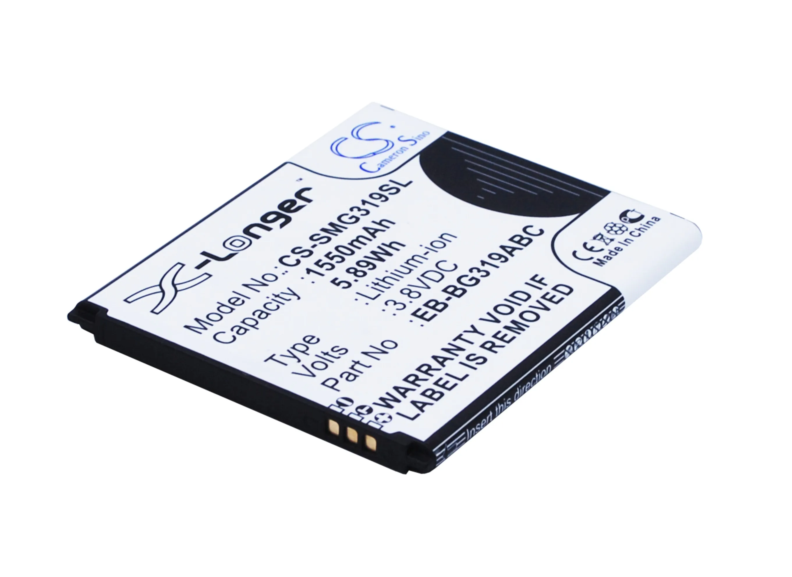 

Аккумулятор для Samsung Galaxy Ace 4, 1550 мАч