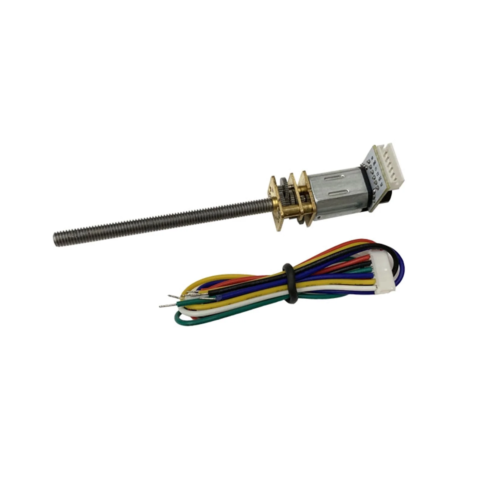 

N20 M4*55mm Shaft Geared Motor, 6V 10RPM Low-speed Micro Motor with 12mm Gearbox 1:12 Pulse Hall Precision Encoder