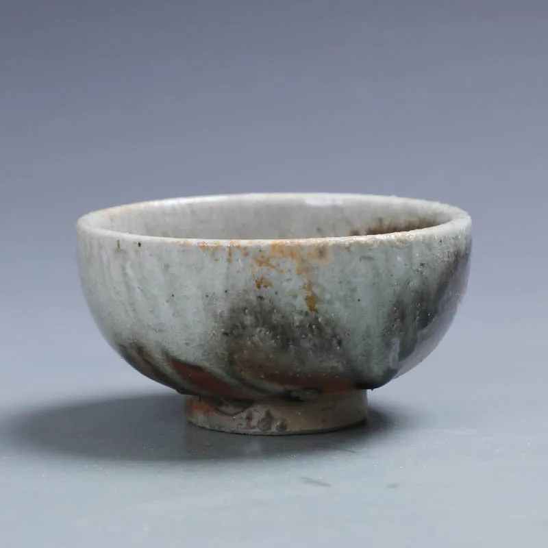 

Firewood Tea Cup Wood Burning Master Cup Handmade Unglazed Wood Fire Cup Natural Dust Bare Firewood Burning Tea Burning Set