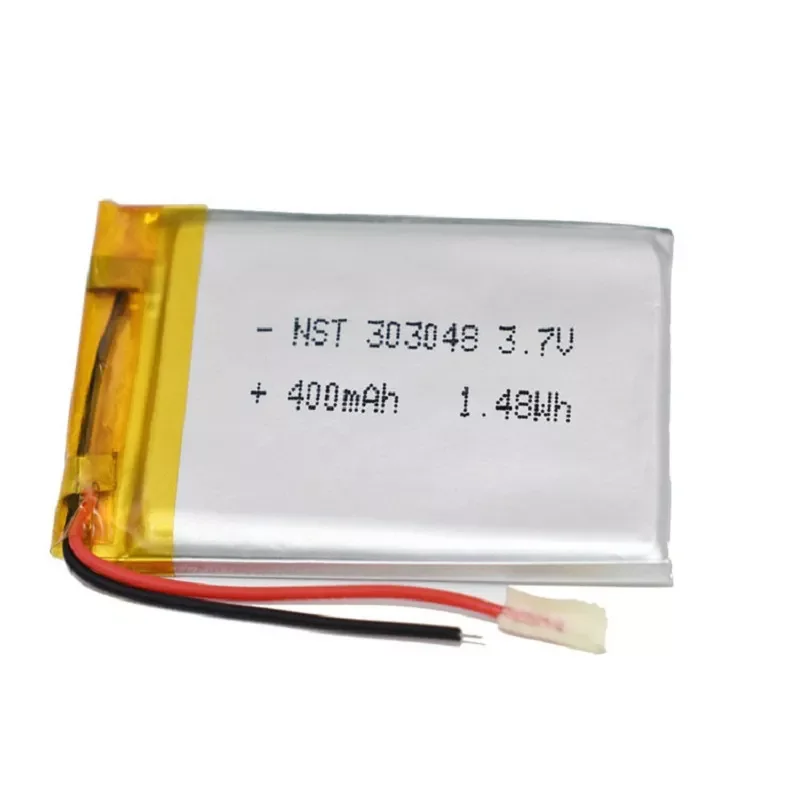 

2023New 303048 3.7V 400mAH 303050 PLIB polymer lithium ion / Li-ion Rechargeable battery for GPS mp3 mp4 mp5 dvd Remote Control