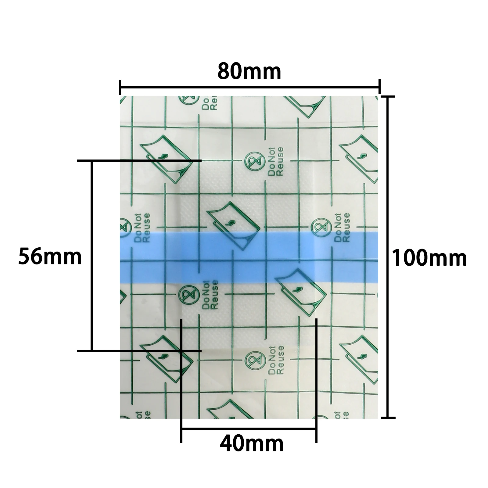 

Sticke Sibionics Freestyle Libre Sinocare Blood glucose tester sensor Nonstick probe waterproof sticker Bath swimming waterproof