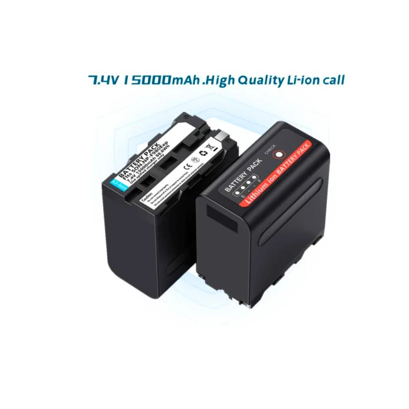 Np F980 15000mah F970 NP F960 5V USB совместимый Аккумулятор для камеры Sony CCD-TRV35 TRV940 CCD-RV100 DCR-TR7