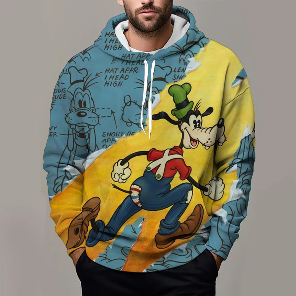 Новая модная толстовка с 3d принтом Disney Gaofei оригинальный стиль мужская/женская