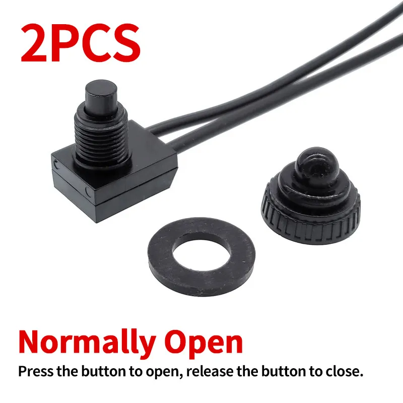 CNMAWAY KP107S пластиковый водонепроницаемый самоблокирующийся переключатель