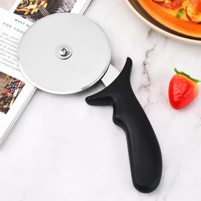

Stainless Steel Pizza Knife Multifunctional Cake Cutter Pancake Knife Wheel Knife Medium Cake Knife Cake Knife Tool