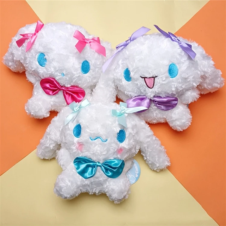 

Sanrio Japanese Cartoon Cute Rose Velvet Cinnamoroll Girl Heart Plush Toy Doll Grab Machine Children's Gift