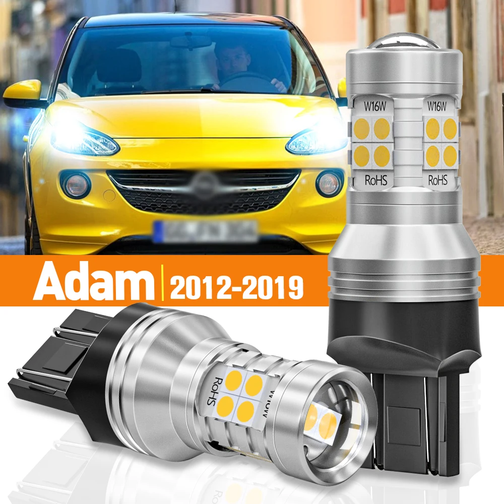 

2pcs LED Daytime Running Light DRL For Opel Adam 2012-2019 2013 2014 2015 2016 2017 2018 Accessories Canbus Lamp