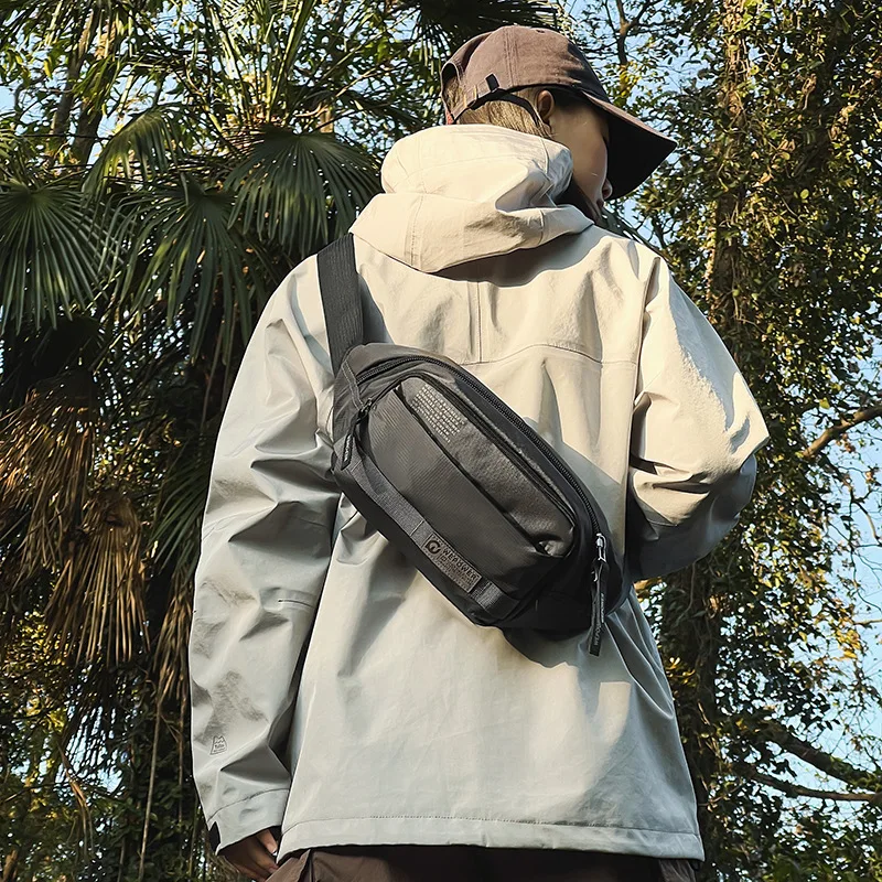 Фото 2025 НОВАЯ поясная сумка, поясные сумки для мужчин, ткань Оксфорд, путешествия, бег, повседневная сумка на молнии для телефона, легкие сумки через плечо сумка sacs №3
