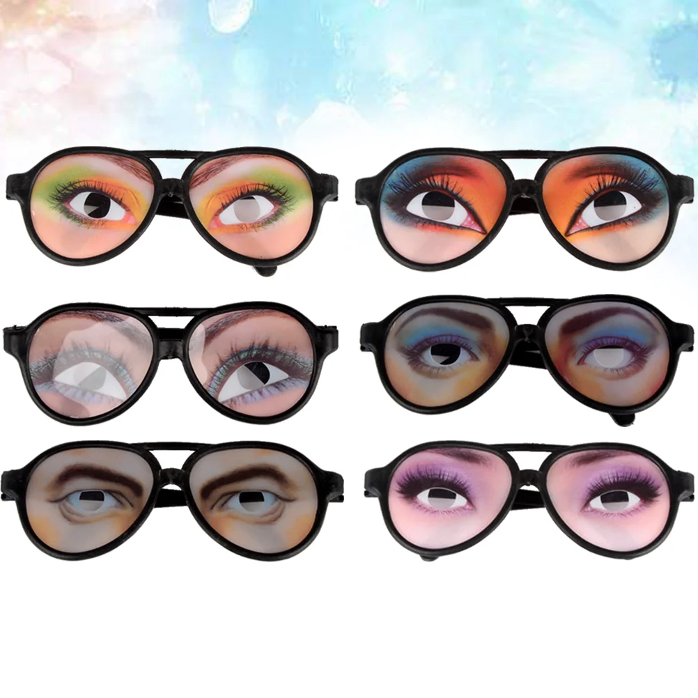 

Glasses Funny Eyeglasseseye Joke Eyes Sunglasses Disguise Eyewearprank Noveltyparty Photo Eyeball Eyeglass Drooping Adults Trick