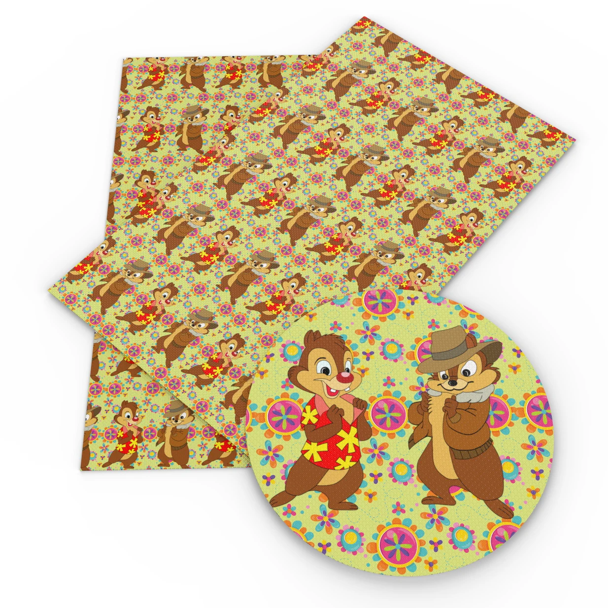 Ткань из полиэстера и хлопка для шитья 50*145 см