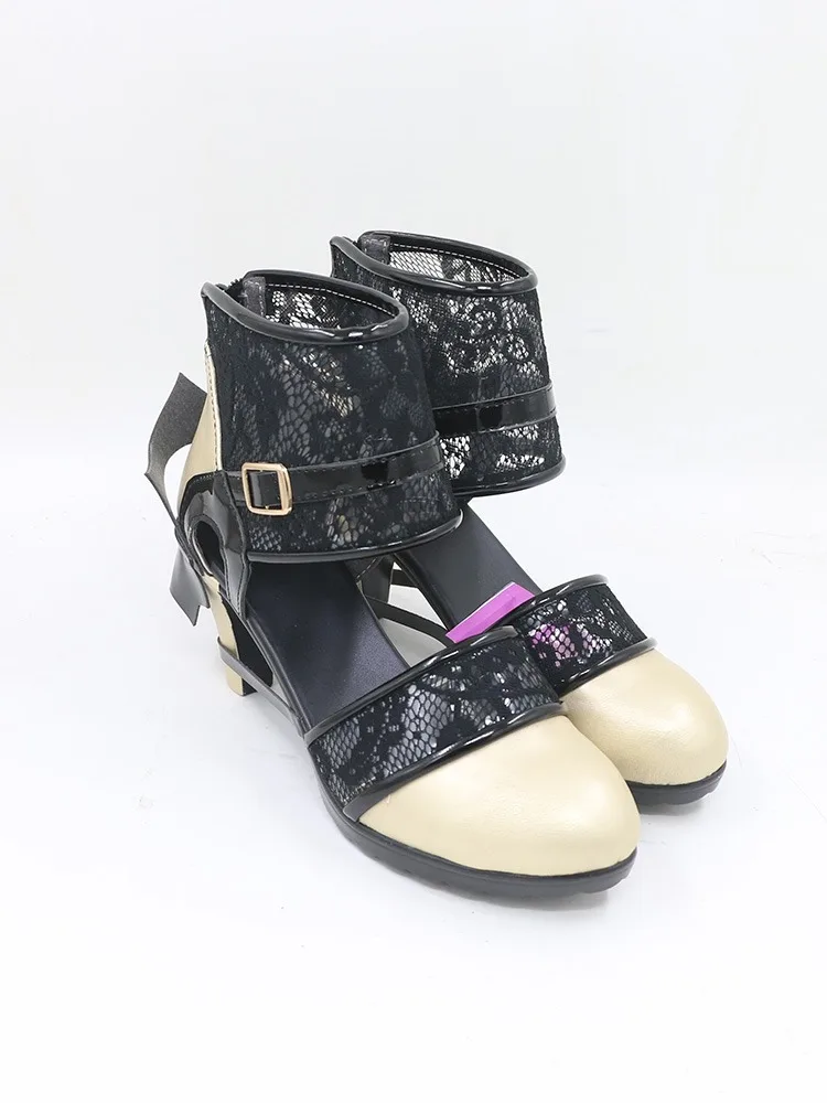 FF15 принцесса Fleuret косплей обувь Хэллоуин искусственная кожа на заказ