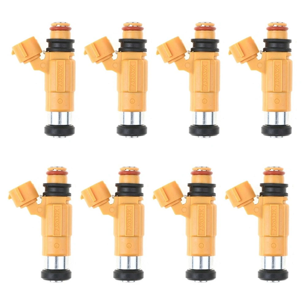 

8PCS High Quality Cleaned Fuel Nozzle 63P-13761-00-00 for Yamaha Outboard 150 HP Fuel Injectors 63P1376100-00 CDH275