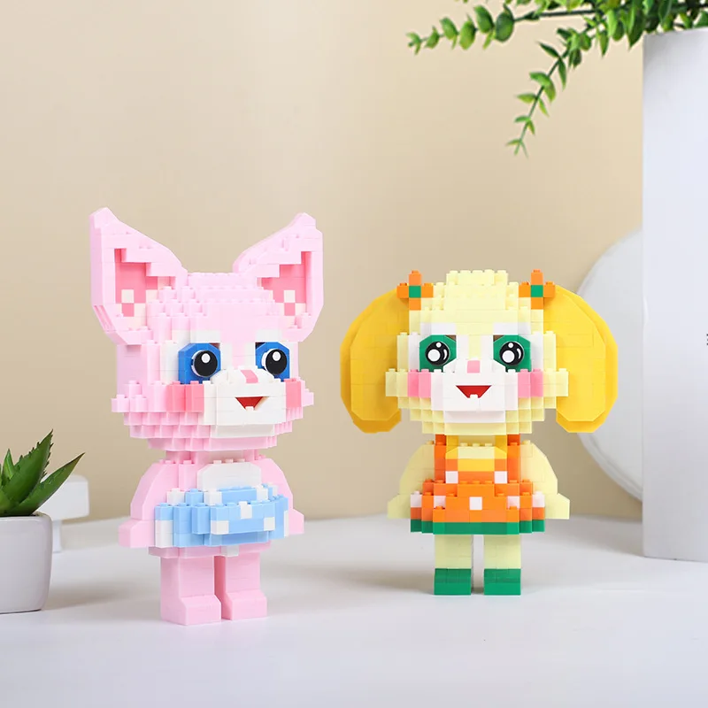 Кукла Звезда Диснея dailu милый креативный строительный блок с орнаментом