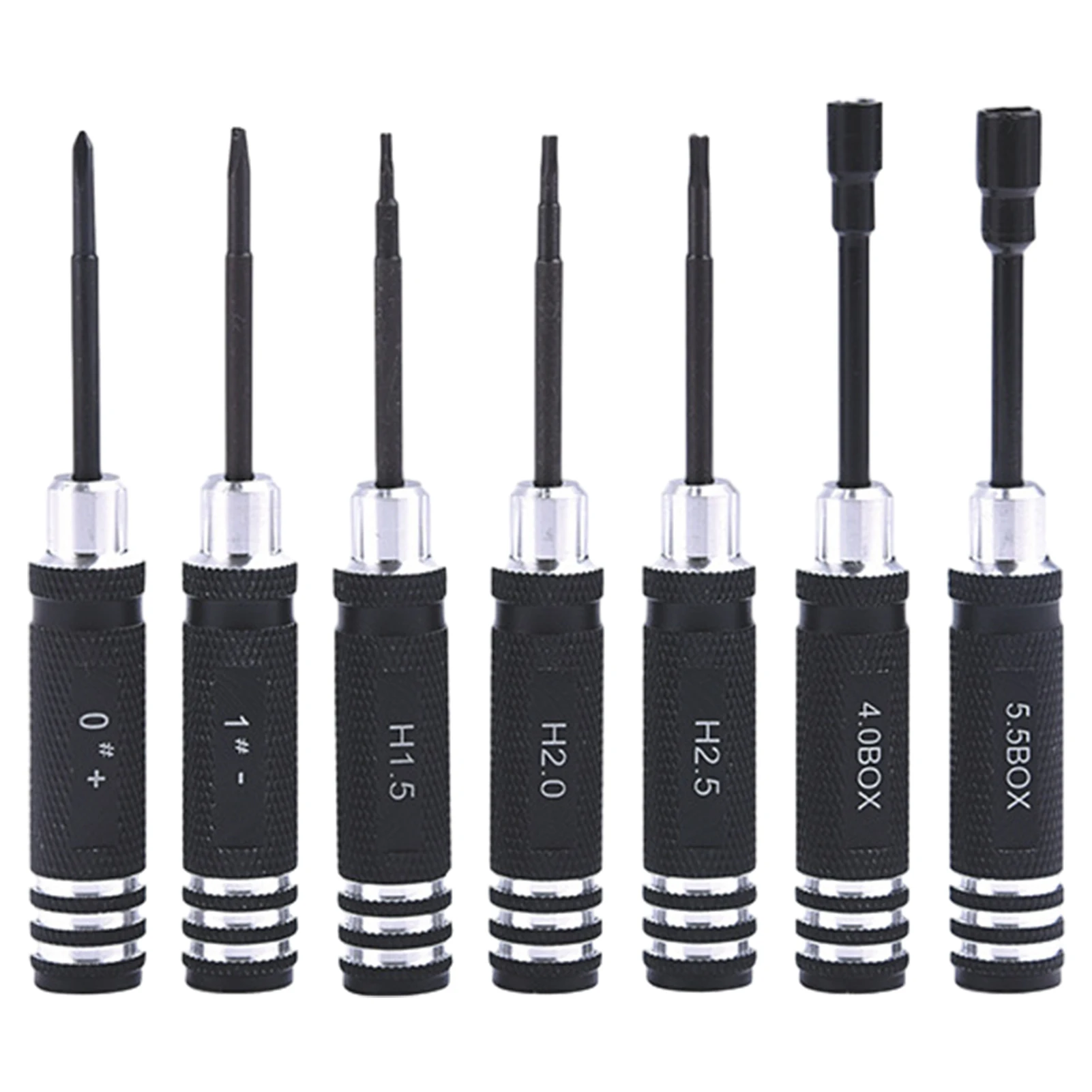 

7In1 Wrench Universal Socket Repair Safe Home Use Solid Screwdriver Set Useful Workshop Short Handle Nut Driver Non Slip Smooth