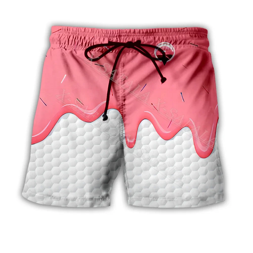 

Personalized Golf Enthusiasts Gift Customized Swimming Shorts Summer Beach Holiday Shorts Men's Swimming Pants Half Pants-9