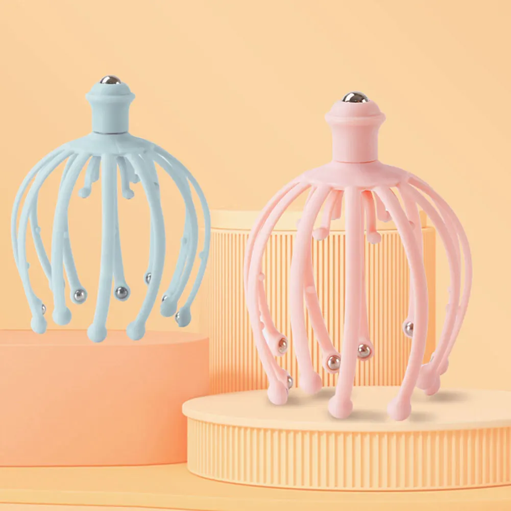 

Электрический Массажер Для Головы Осьминог, 18 когтей