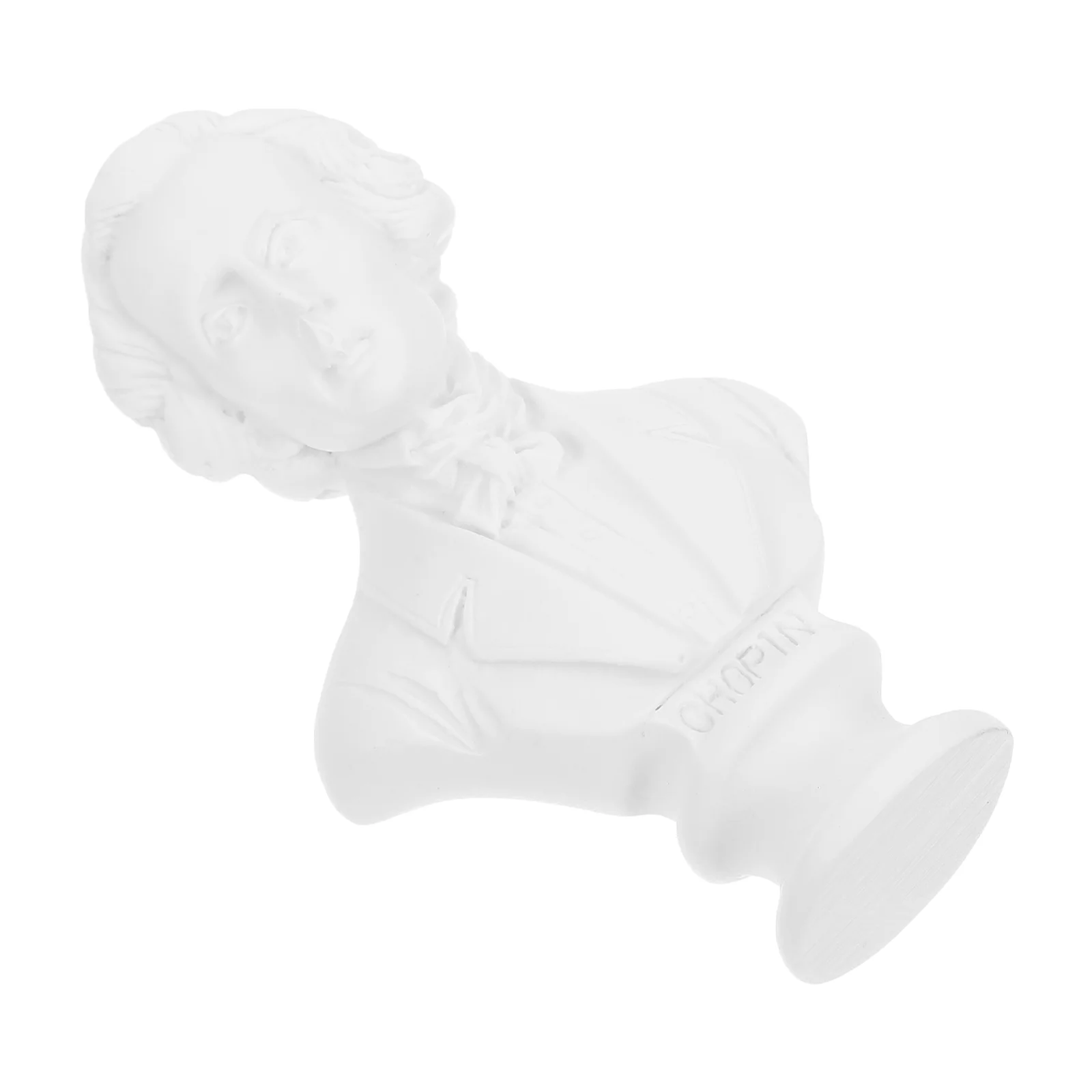 Мини-украшения скульптура музыканта смола маленький бюст статуи европейский