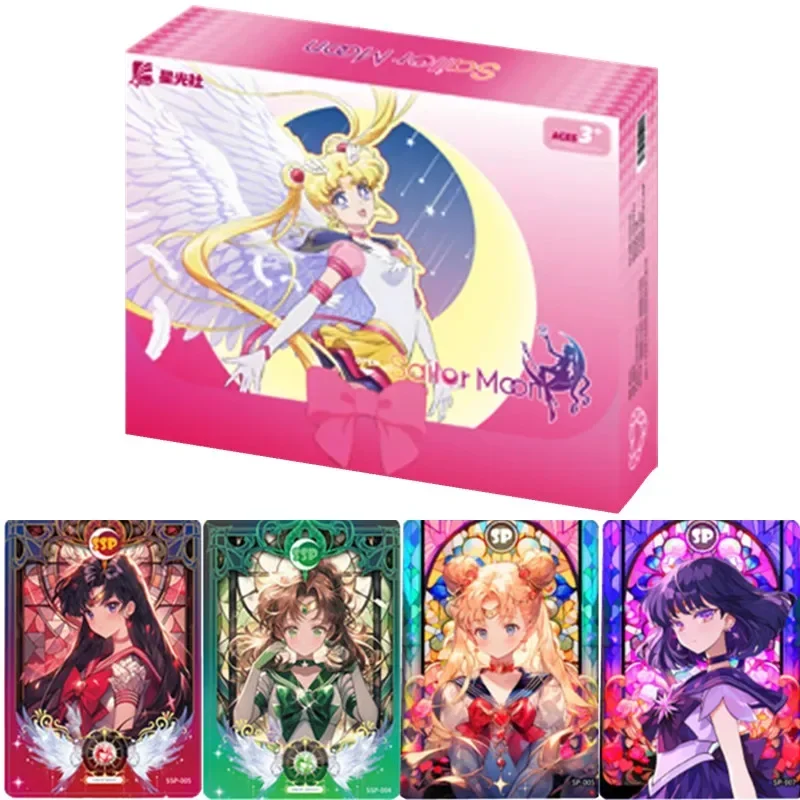 Новый аниме Сейлор Мун торговая коллекционная карточка MR CP QR с редкими
