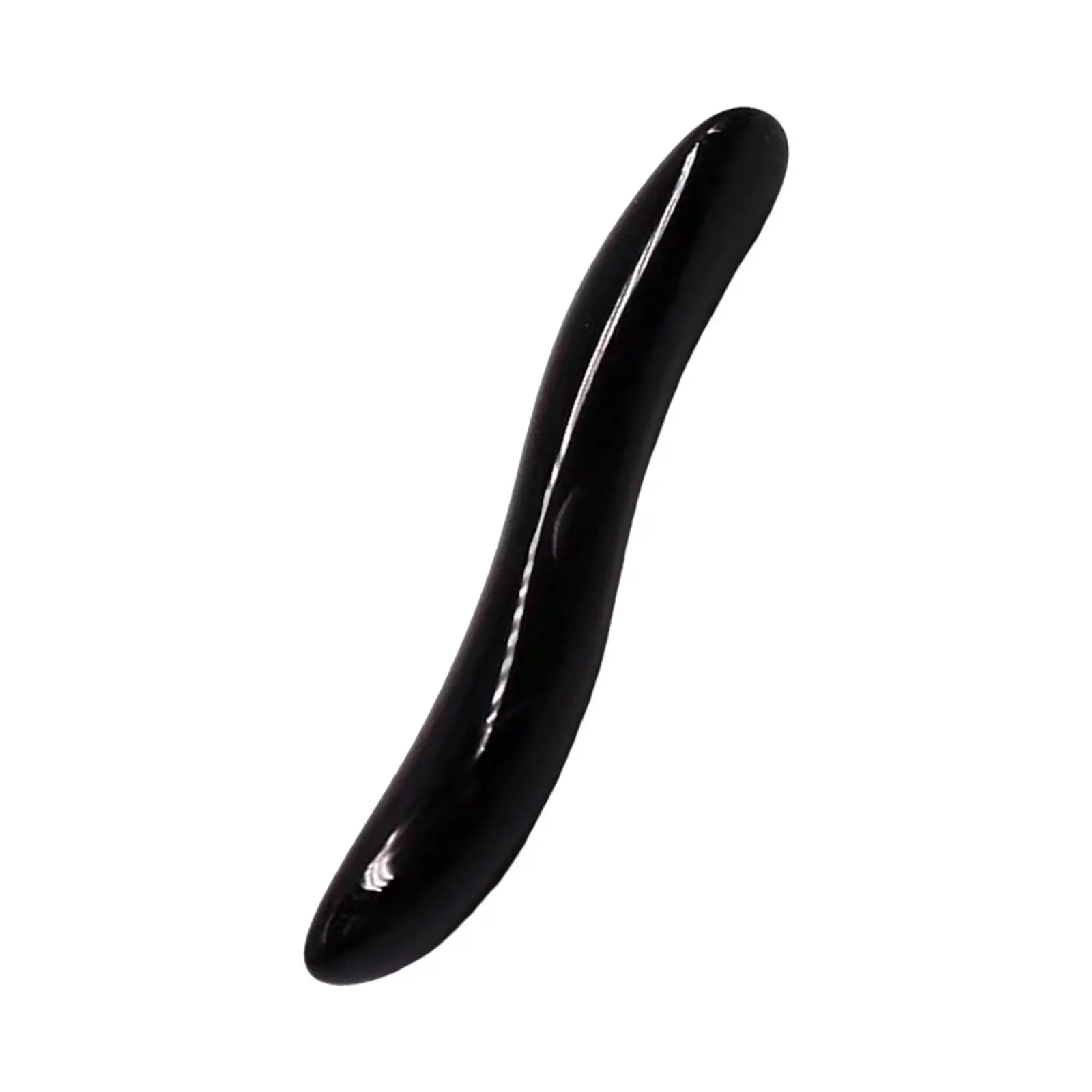 

Массажный инструмент для чистки лица Gua Sha, портативное устройство черного цвета для гладкой и красивой кожи