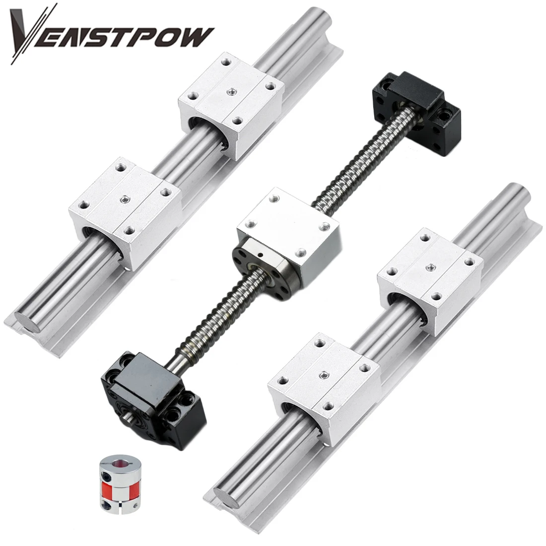 Модуль настройки ЧПУ SFU1605 SFU1610 шариковый винт BK12 BF12 Концевая поддержка SBR20 SBR16 линейная направляющая SBR16UU SBR20UU линейный подшипник