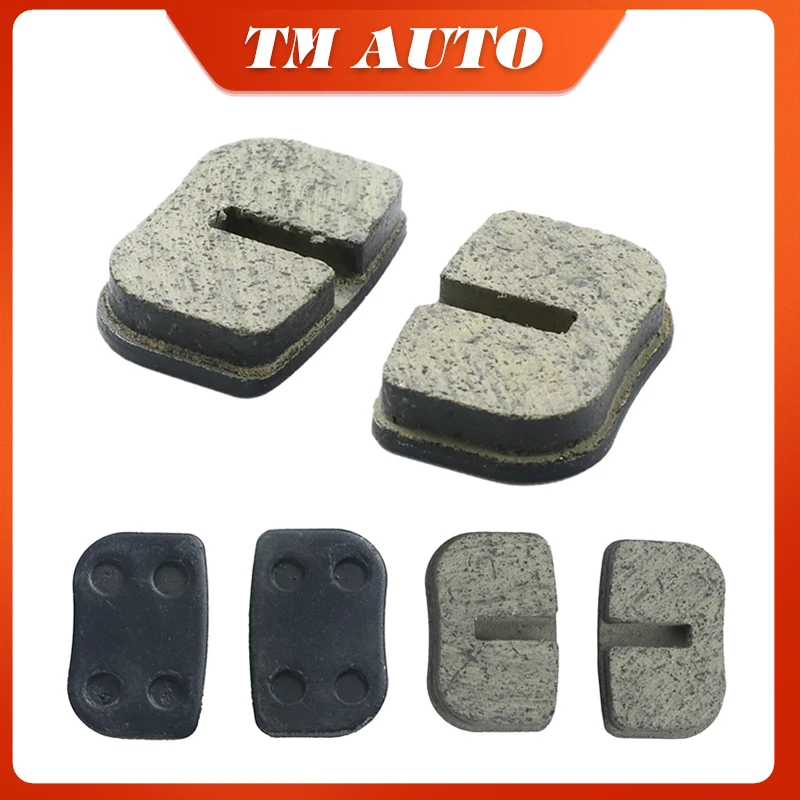 

2 Pairs Disc Brake Insoles For 47 49cc Mini Dirt Bike Minimoto Pocket Bike Baby Dirt Bike Mini Gas Scooter For Small ATV