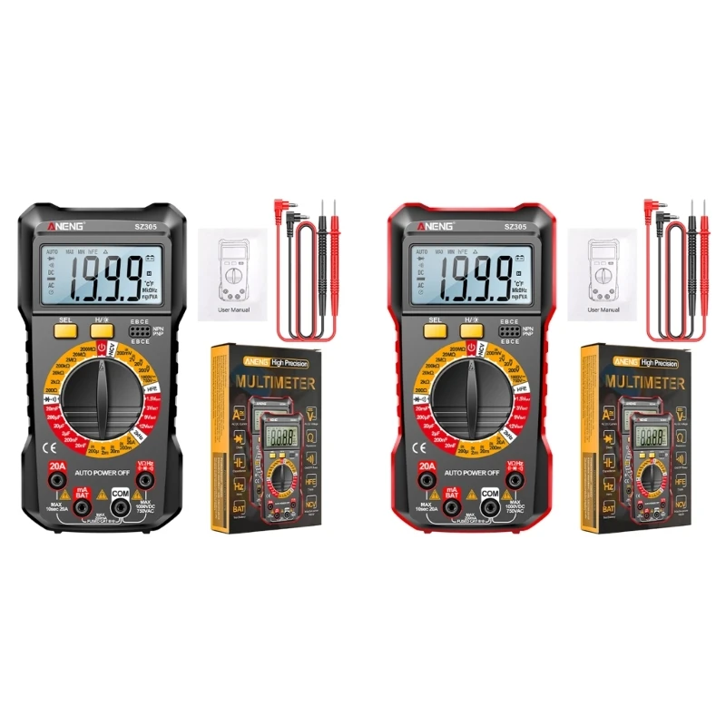 

Digital Multimeter Auto-Ranging Tester with Auto-Power-Off Function D0LD