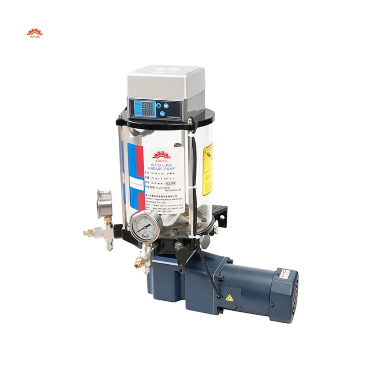 

Electric grease lubrication hydraulic piston pump 120W central lubrication system vacuum pump for lathe cnc machine