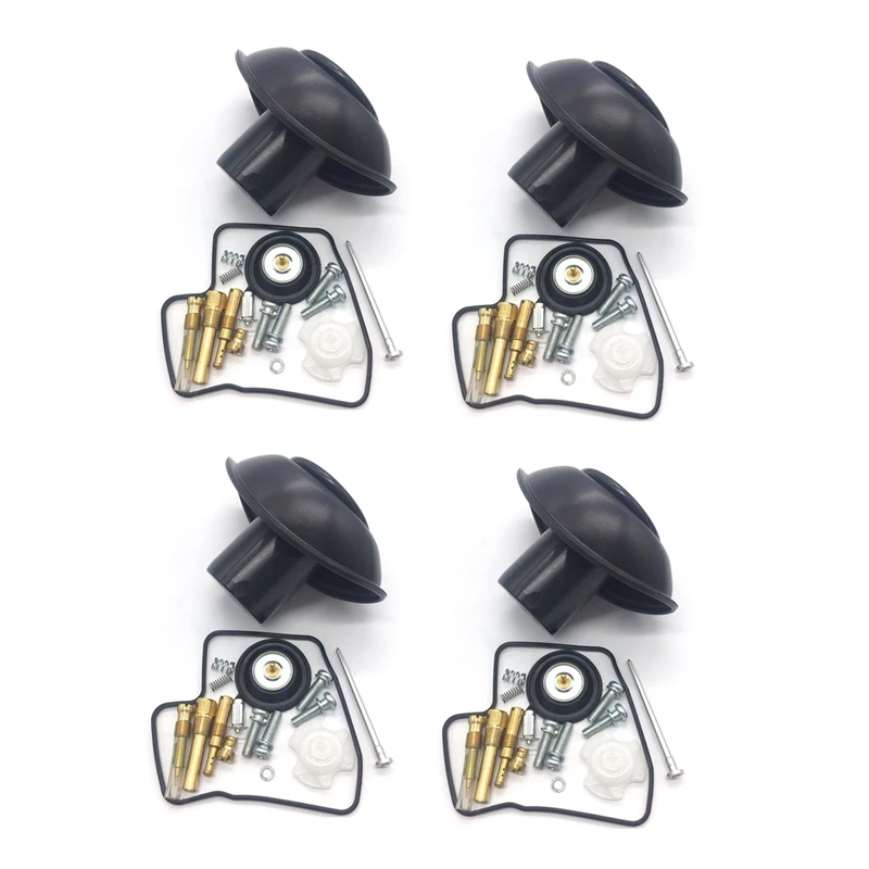 

4SET For HONDA STEED 600 SHADOW VLX600 VLX 600 VT600 C Carburetor Repair Kit Diaphragm Valve Gasket Rebuild Parts Set