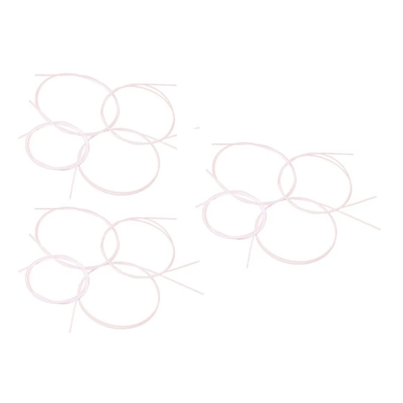 

12Pcs White Nylon Ukulele String Set