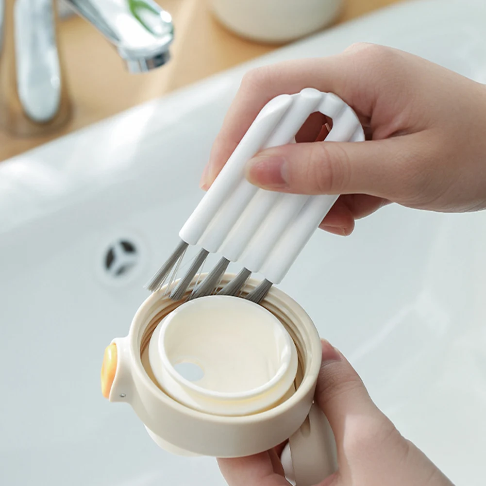 

New Multifunctional Flexible Gap Brush Cup Cover Groove Gap Brush Household Soft Bristles Cleaning Brush Cepillo De Limpieza
