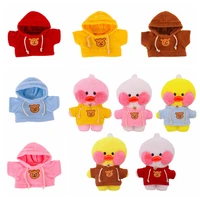 doll clothes sweater stuffed toy sweater hoodie fit for about 30cm hyaluronic acid duck lalafanfan duck cute plush dolls duck
