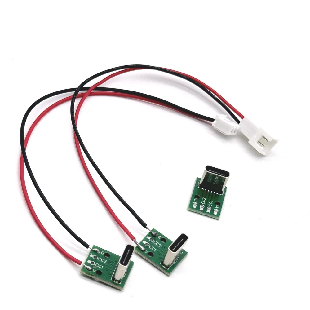 Печатная плата Type-c с кабелем преобразователь USB для DIP разъем мама