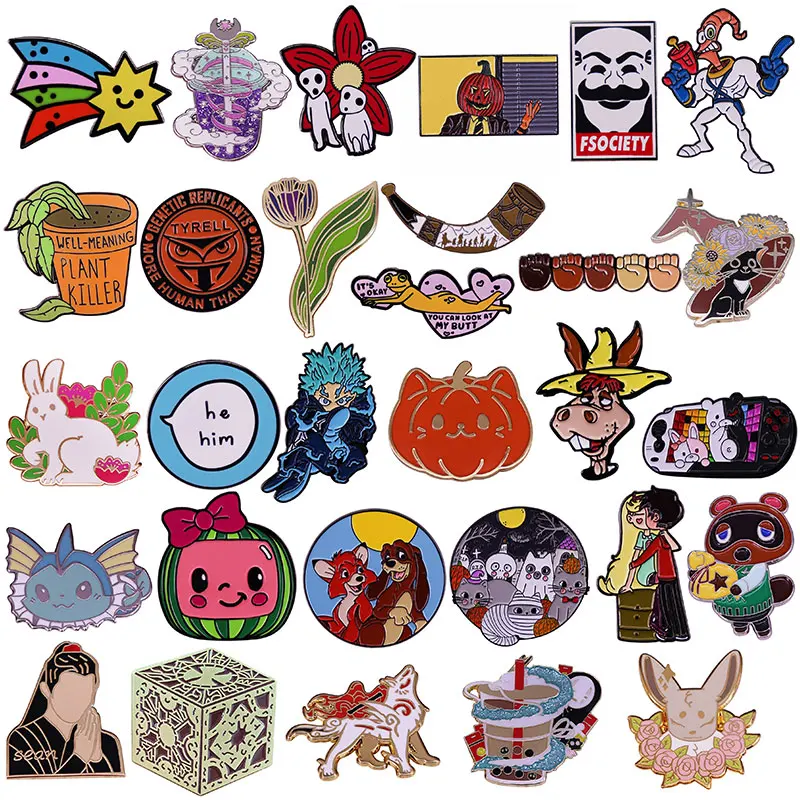 

(78) Жесткая эмалированная булавка в виде радужной звезды, булавка на лацкан для одежды, броши на рюкзак, портфель, значки, украшения, подарки для друга