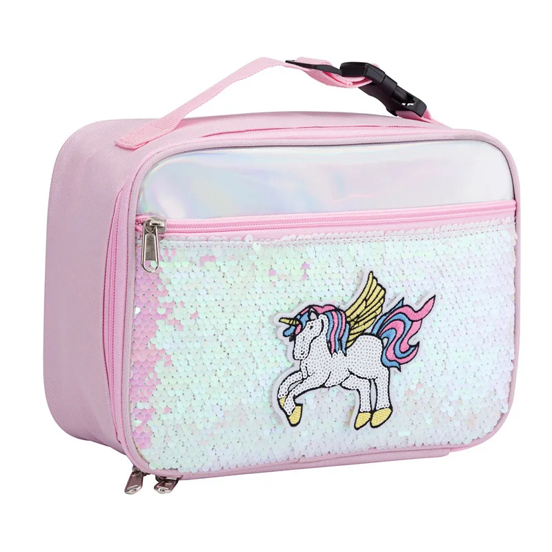 New Children Portable Laser Splicing Insulation Picnic Lunch Bag